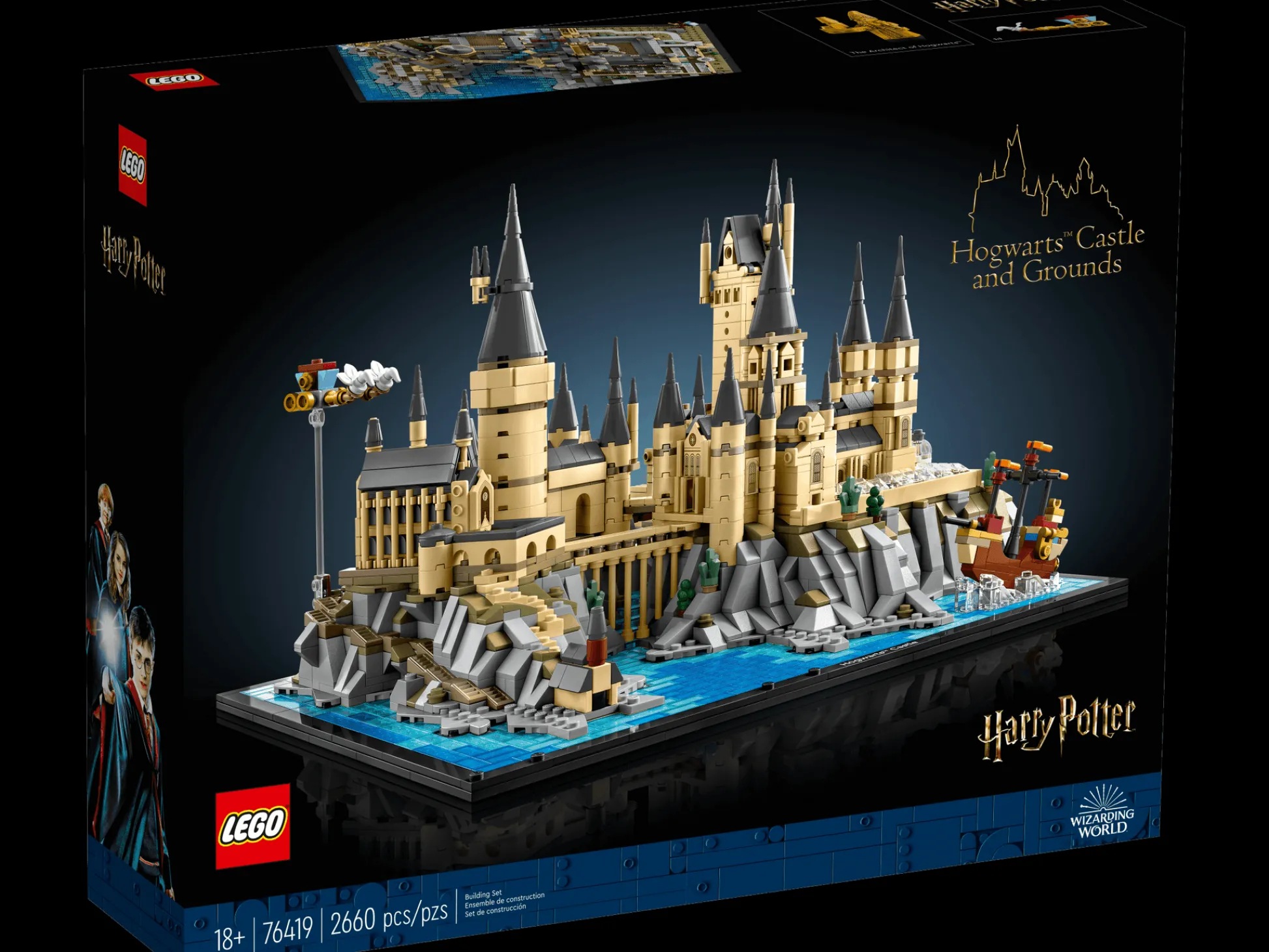 ToyHouse LEGO Harry Potter Hogwarts Castle and Grounds 76419 Building Set - 2,660 Pieces* Lego Harry Potter|Lego Shop