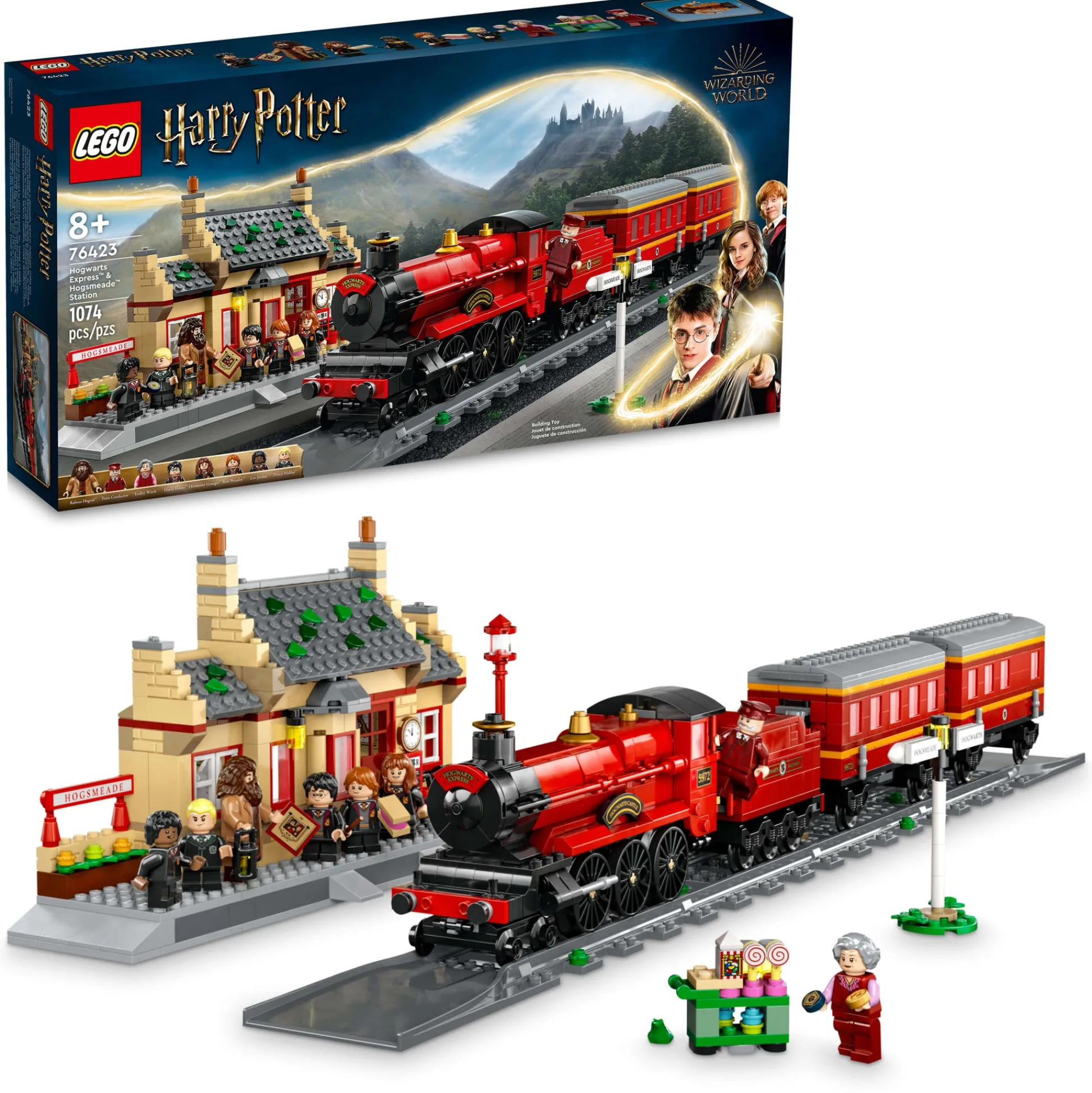 ToyHouse LEGO Harry Potter Hogwarts Express & Hogsmeade Station Building Set 1074 Pieces* Lego Harry Potter|Lego Shop
