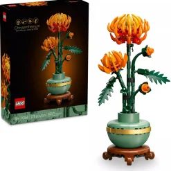 ToyHouse LEGO Icons Chrysanthemum Flower Decor 278-Piece Building Set 10368* Lego Icons|Lego Shop