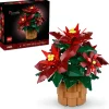 ToyHouse LEGO Icons Poinsettia Plant Decor Building Set 10370 - Botanical Collection* Lego Icons|Lego Shop