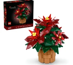ToyHouse LEGO Icons Poinsettia Plant Decor Building Set 10370 - Botanical Collection* Lego Icons|Lego Shop