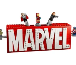 ToyHouse LEGO Marvel Avengers Logo & Minifigures Display Set 76313* Lego Marvel|Lego Shop