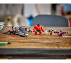 ToyHouse LEGO Marvel 223-Piece Captain America vs. Red Hulk Jet Battle Set* Lego Marvel|Lego Shop