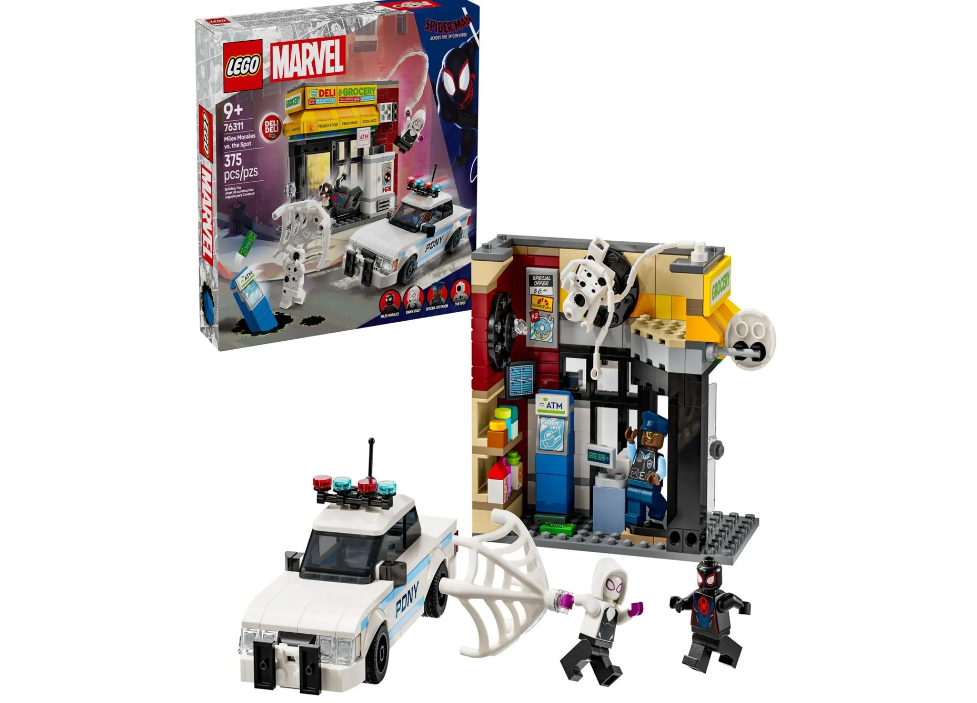 Macy's - Supplier LEGO Marvel Spider-Verse: Miles Morales vs. The Spot Playset, 375 Pieces* Lego Marvel|Lego Shop