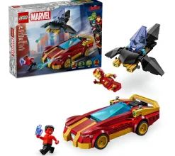 ToyHouse LEGO Marvel Super Heroes Iron Man Car & Black Panther vs. Red Hulk Playset 295 Pieces* Lego Marvel|Lego Shop