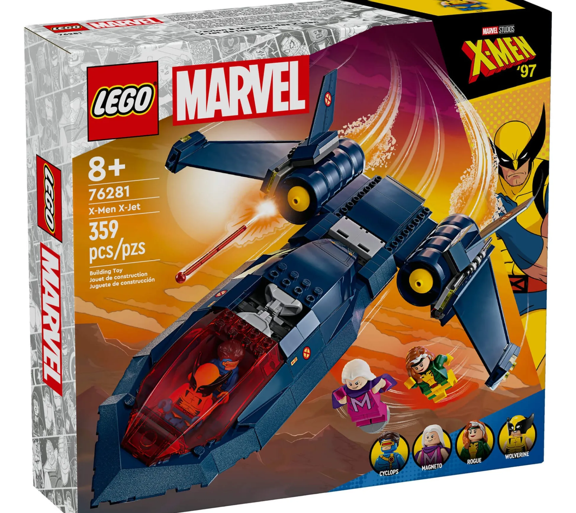 ToyHouse LEGO Marvel X-Men X-Jet Buildable Toy Set 76281* Lego Marvel|Lego Shop