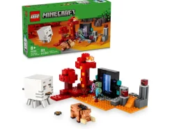 ToyHouse LEGO Minecraft The Nether Portal Ambush 21255 Building Set* Lego Shop