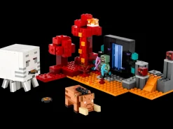 ToyHouse LEGO Minecraft The Nether Portal Ambush 21255 Building Set* Lego Shop