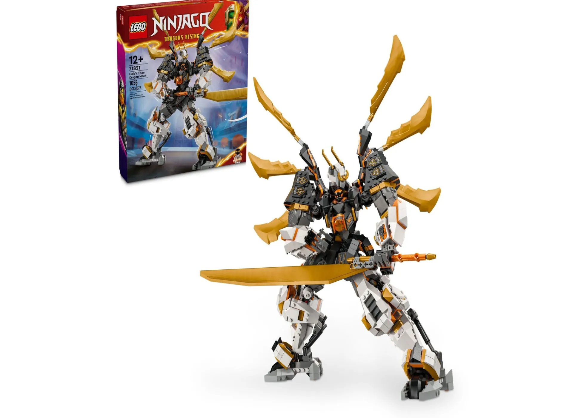 Macy's - Supplier LEGO® Ninjago Cole’s Titan Dragon Mech 71821 Building Set - 1055 Pieces* Lego Ninjago|Lego Shop
