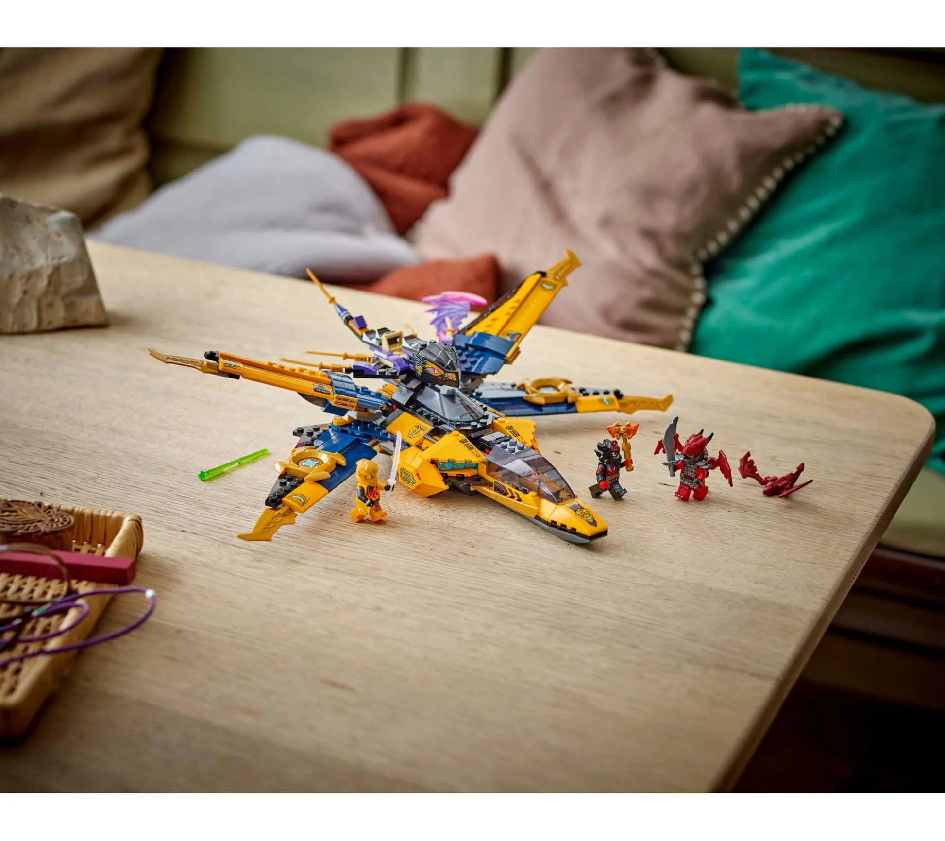 ToyHouse LEGO NINJAGO Ras and Arin’s Super Storm Jet Toy 71833 - 510 Pieces* Lego Ninjago|Lego Shop