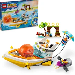 ToyHouse LEGO Sonic the Hedgehog Tails’ Adventure Boat Toy 76997 - 393 Pieces* Lego Shop