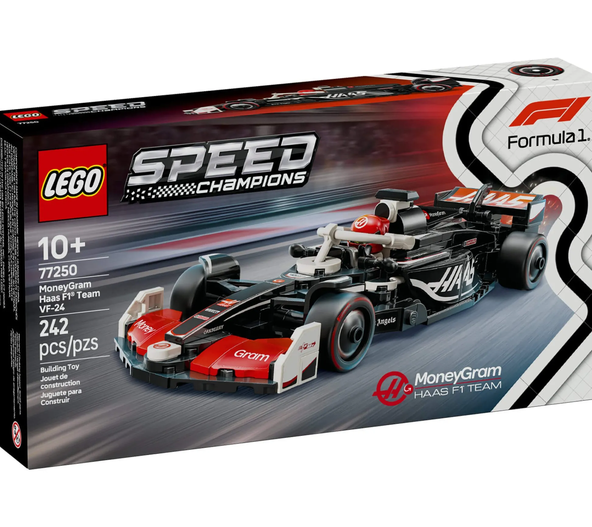 ToyHouse LEGO Speed Champions MoneyGram Haas F1 VF-24 Race Car Model Kit* Lego Speed Champions|Lego Shop