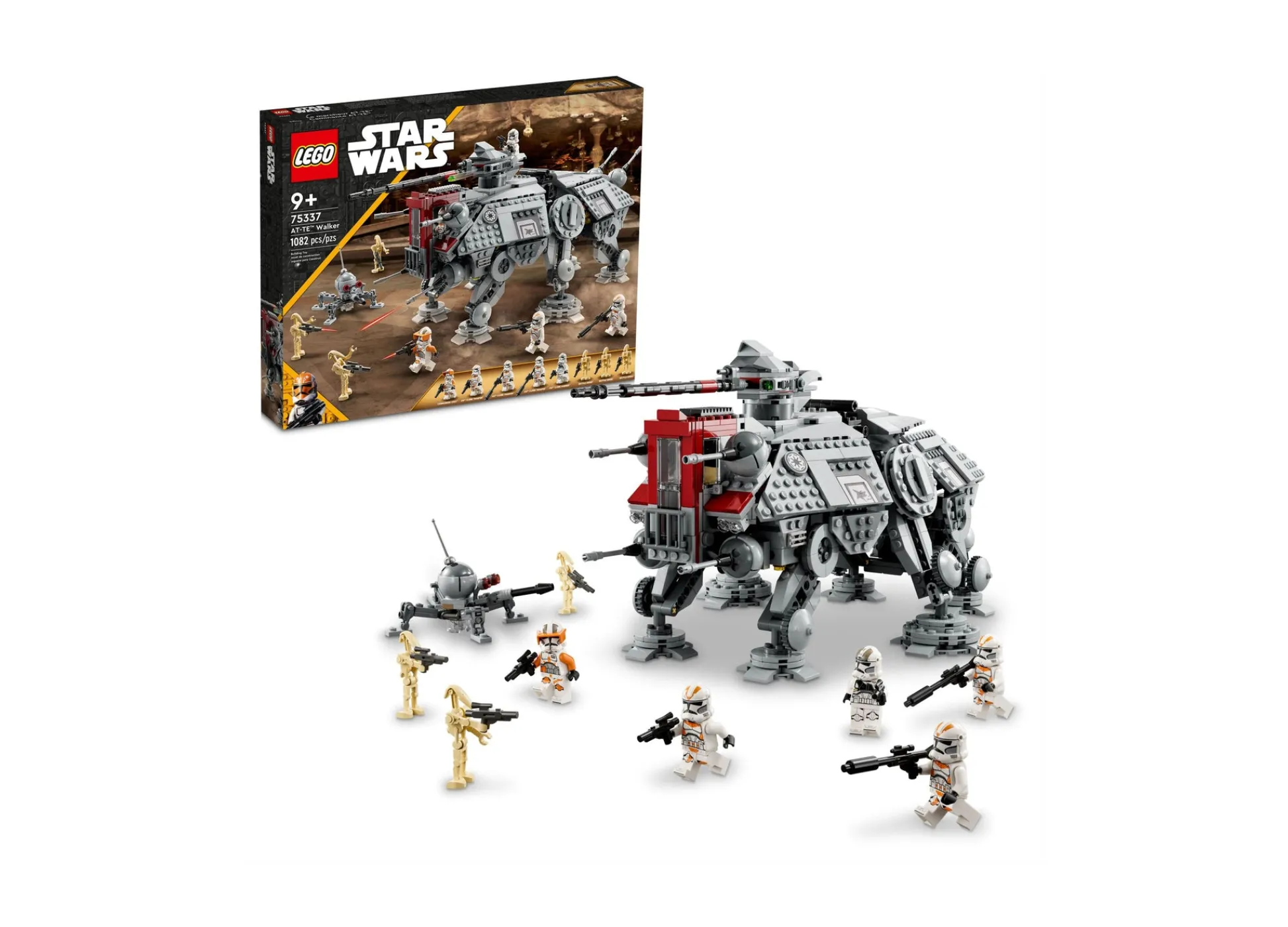 ToyHouse LEGO Star Wars AT-TE Walker 75337 Building Kit - 1,082 Pieces* Lego Star Wars|Lego Shop