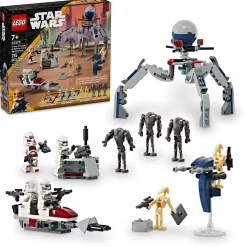 ToyHouse LEGO Star Wars Clone Trooper & Battle Droid Battle Pack 75372 - 215 Pieces* Lego Star Wars|Lego Shop