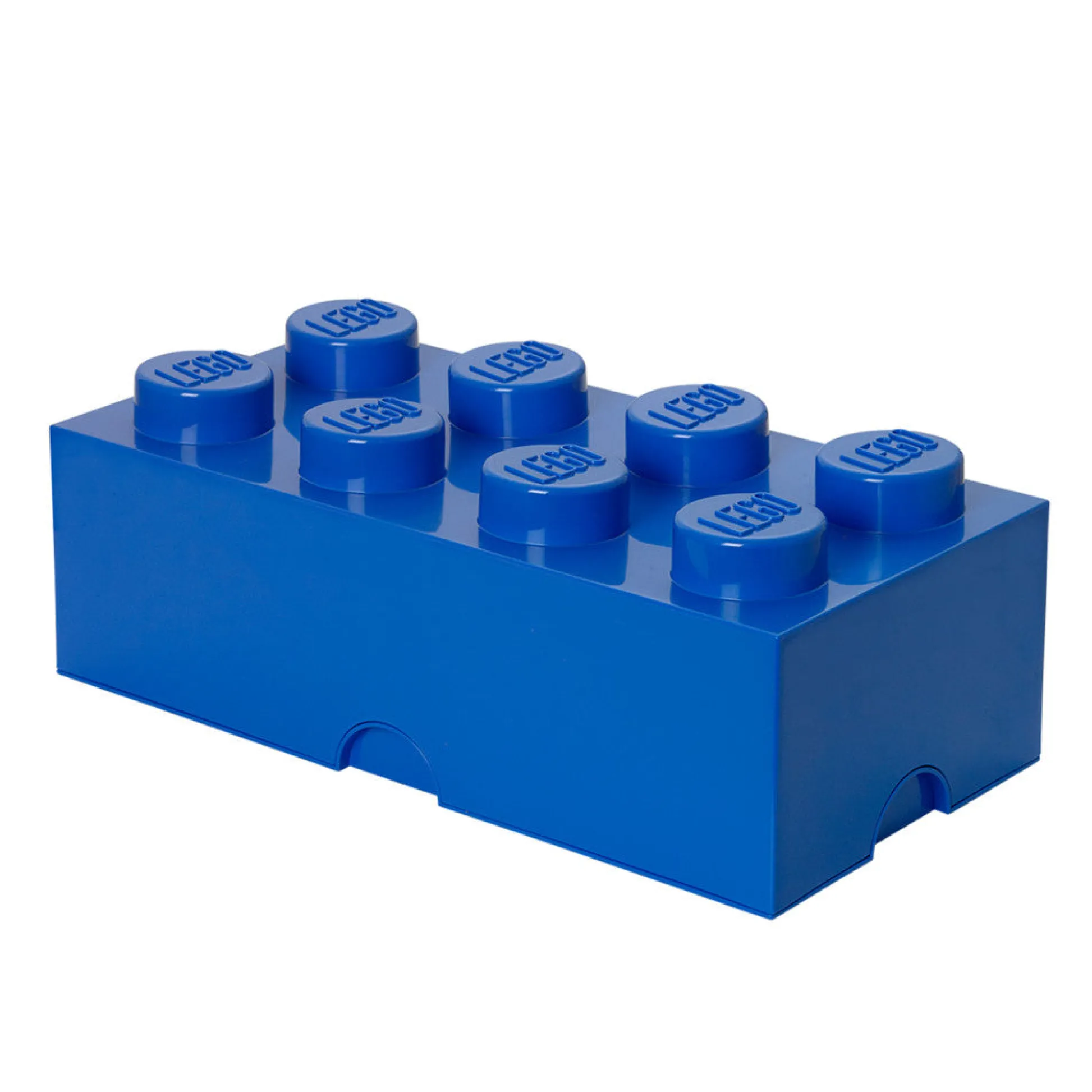 Flat River Group LEGO Storage Brick 8 - Bright Blue Stackable Organizer* Lego Shop|Tables, Storage & Accessories