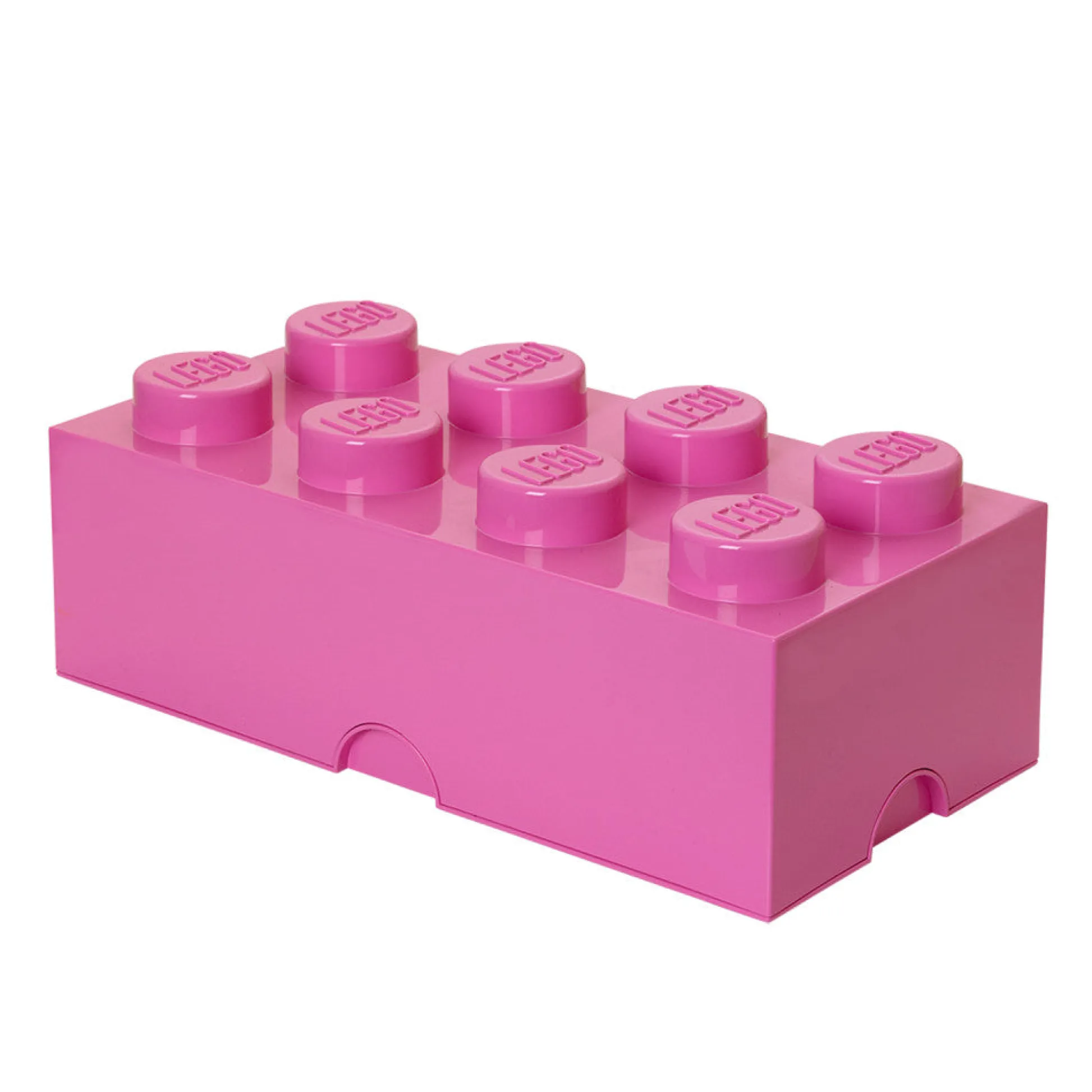 Flat River Group LEGO Storage Brick 8 - Medium Pink Organizer for Toys and LEGO* Tables, Storage & Accessories|Lego Shop