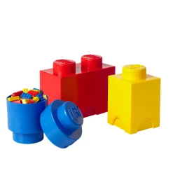 Flat River Group LEGO Storage Brick 8 Aqua - Stackable Organizer with Drawers* Tables, Storage & Accessories|Lego Shop