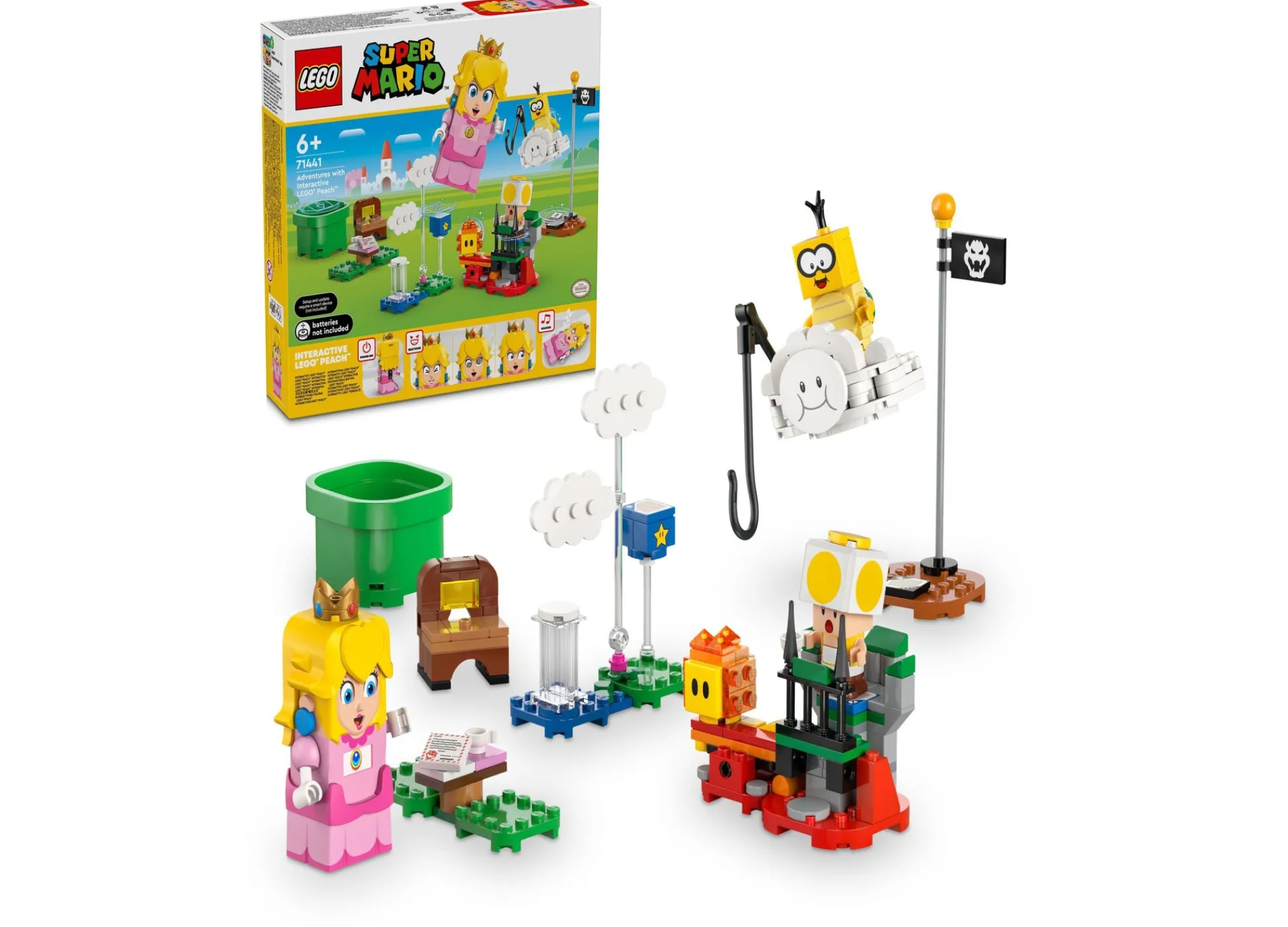 Macy's - Supplier LEGO Super Mario Adventures with Interactive Peach Princess Toy 71441 - 208 Pieces* Lego Super Mario|Lego Shop