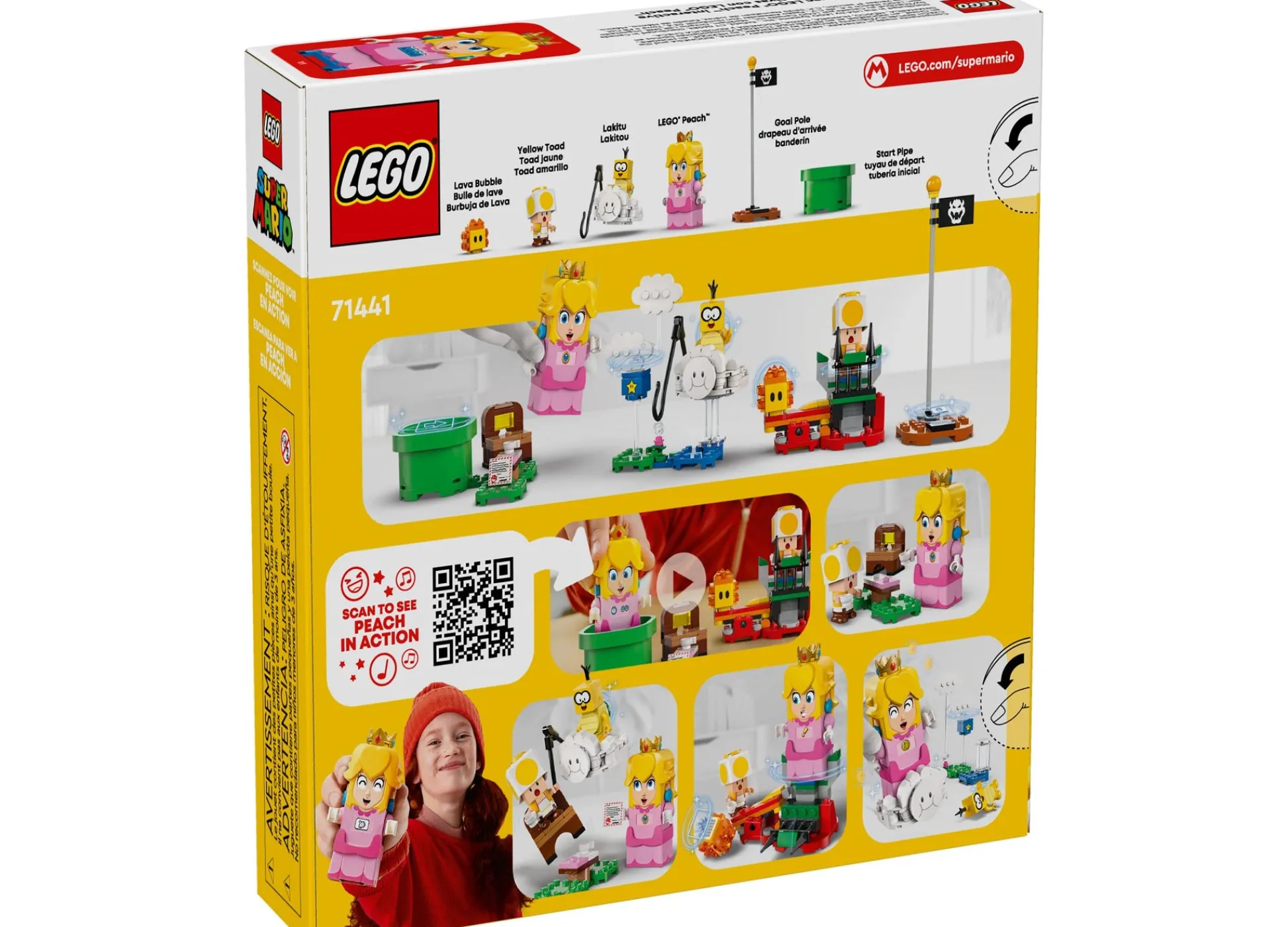 Macy's - Supplier LEGO Super Mario Adventures with Interactive Peach Princess Toy 71441 - 208 Pieces* Lego Super Mario|Lego Shop