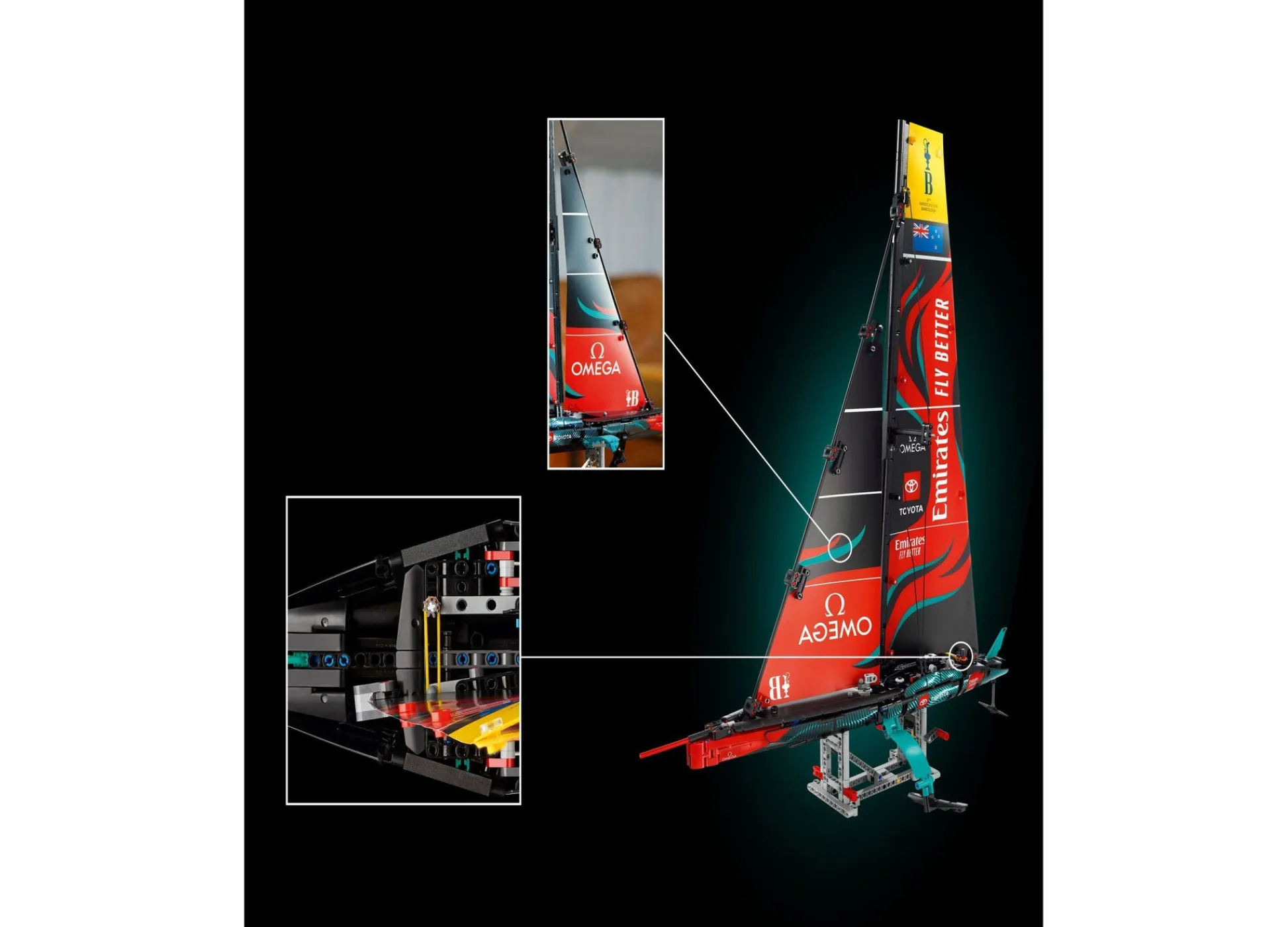 Macy's - Supplier LEGO Technic 962-Piece Emirates Team New Zealand AC75 Yacht Model for Adults* Lego Technic|Lego Shop