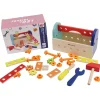 Flat River Group LEO & FRIENDS 28-Piece Wooden Tool Box Playset* Tools & Workshops|Dress Up