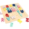 Flat River Group LEO & FRIENDS Wooden Chunky Alphabet Puzzle - 27 Piece Set* Preschool Education Toys & Activities|Puzzles