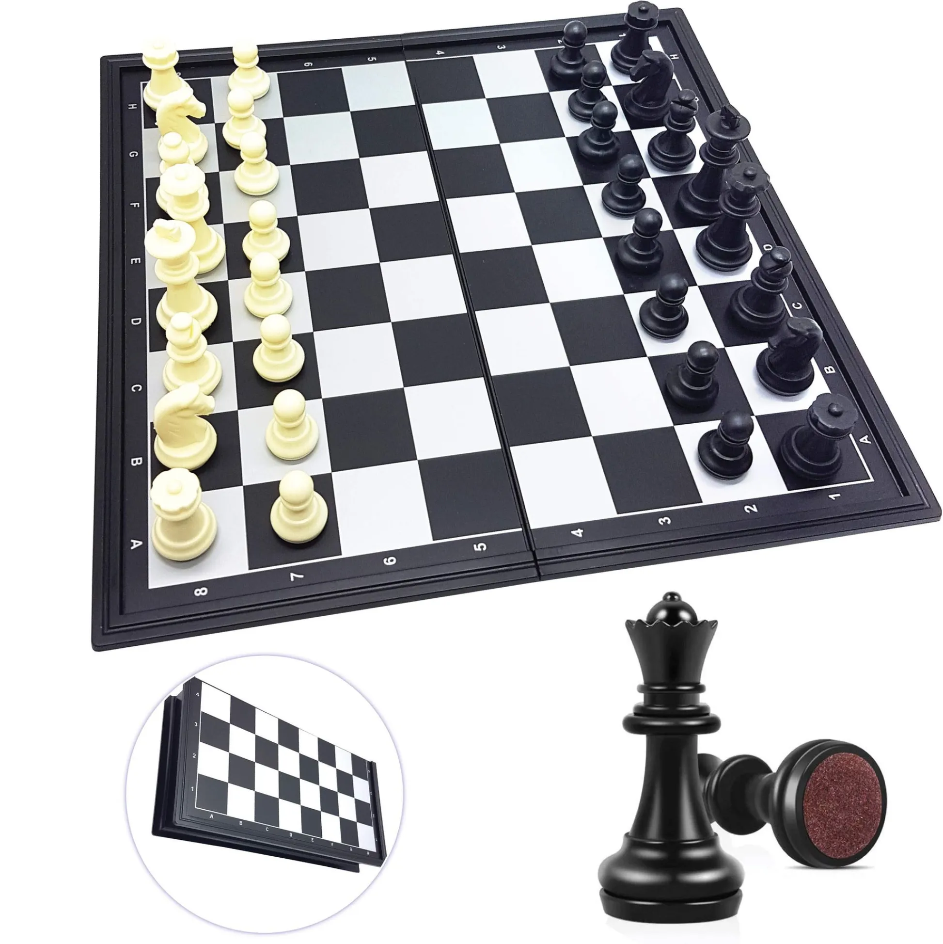 Lexibook Compact Magnetic Foldable Chess Set* Role-Playing Games|Board Games