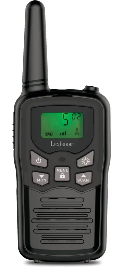 Lexibook Long-Range Digital Walkie Talkies with Flashlight - 8km Range* Electronics