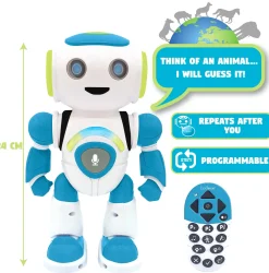 Lexibook POWERMAN Jr. - Interactive STEM Robot with Educational Games* Robotics & Coding