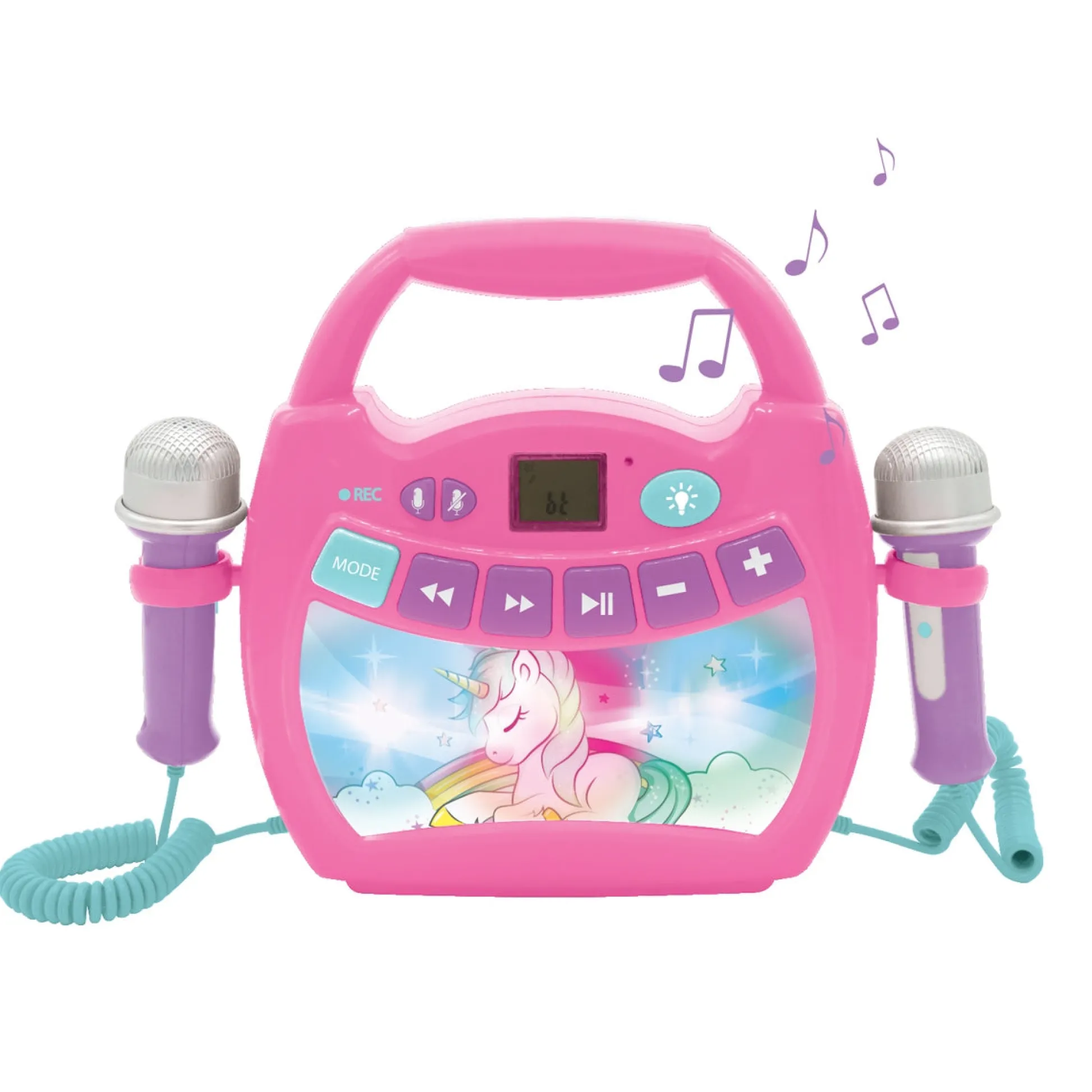 Lexibook Unicorn Lighted Bluetooth Karaoke Speaker with Voice Changer* Karaoke Machines & Accessories|Electronics