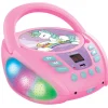Lexibook Unicorn-Themed Bluetooth Portable CD Player - Multicolor* Electronics