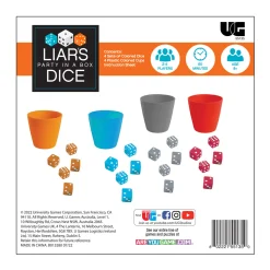 AreYouGame Liar's Dice Party in a Box - Classic Bluffing Game* Board Games|Role-Playing Games