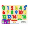 AreYouGame Lift & Learn Colorful Numbers Tray Puzzle - 21 pcs* Puzzles
