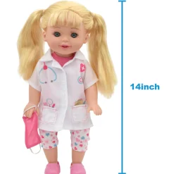 Flat River Group Lil Tots Talking Doctor Playset - 14