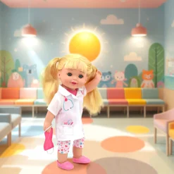 Flat River Group Lil Tots Talking Doctor Playset - 14