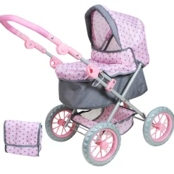 Flat River Group Lissi Deluxe Baby Doll Pram Playset with Accessories* Stuffed Animals & Plush Toys|Social & Emotional Skills