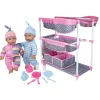 Flat River Group Lissi Twin Baby Doll Care Center Playset with Feeding Accessories* Social & Emotional Skills|Stuffed Animals & Plush Toys