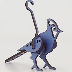 Flat River Group Little & Wood: Blue Jay 3D Wooden Puzzle Kit - Small Edition* Puzzles