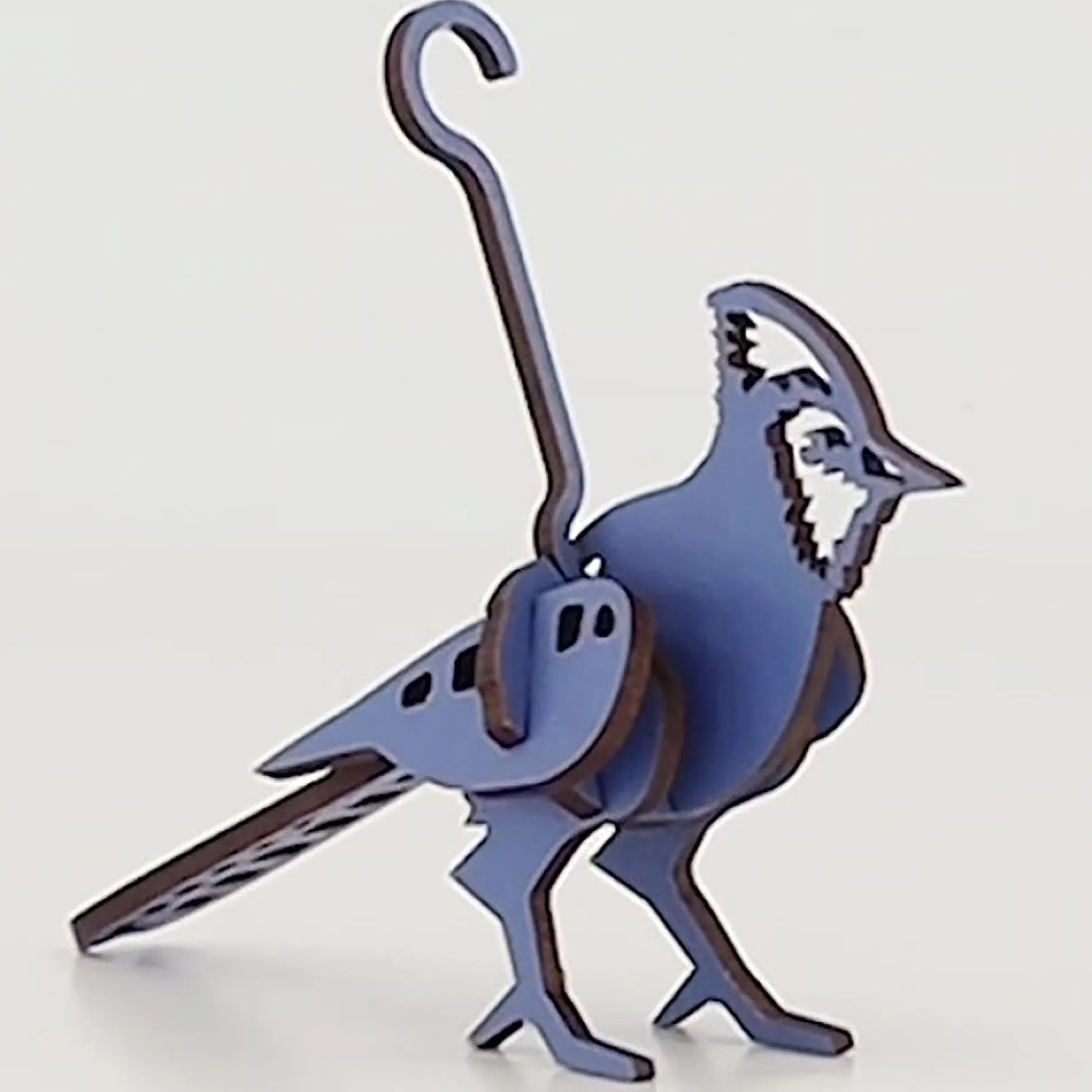 Flat River Group Little & Wood: Blue Jay 3D Wooden Puzzle Kit - Small Edition* Puzzles