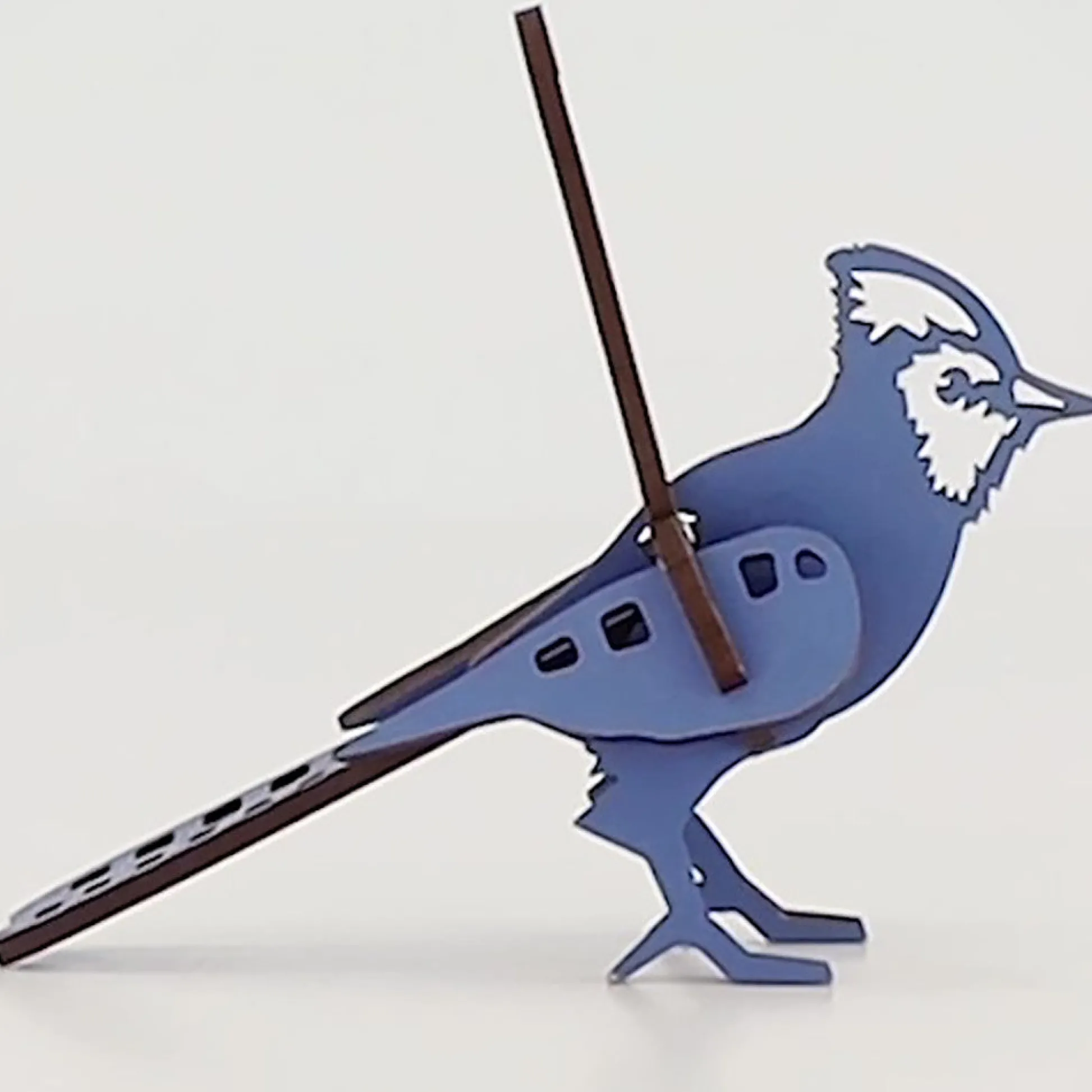 Flat River Group Little & Wood: Blue Jay 3D Wooden Puzzle Kit - Small Edition* Puzzles