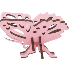 Flat River Group Little & Wood: Butterfly Bliss - Pink 3D Wooden Puzzle Kit* Puzzles