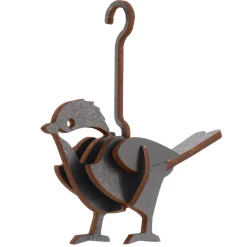 Flat River Group Little & Wood Chickadee 3D Wooden Puzzle Kit - Small Black Model* Puzzles
