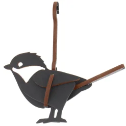 Flat River Group Little & Wood Chickadee 3D Wooden Puzzle Kit - Small Black Model* Puzzles