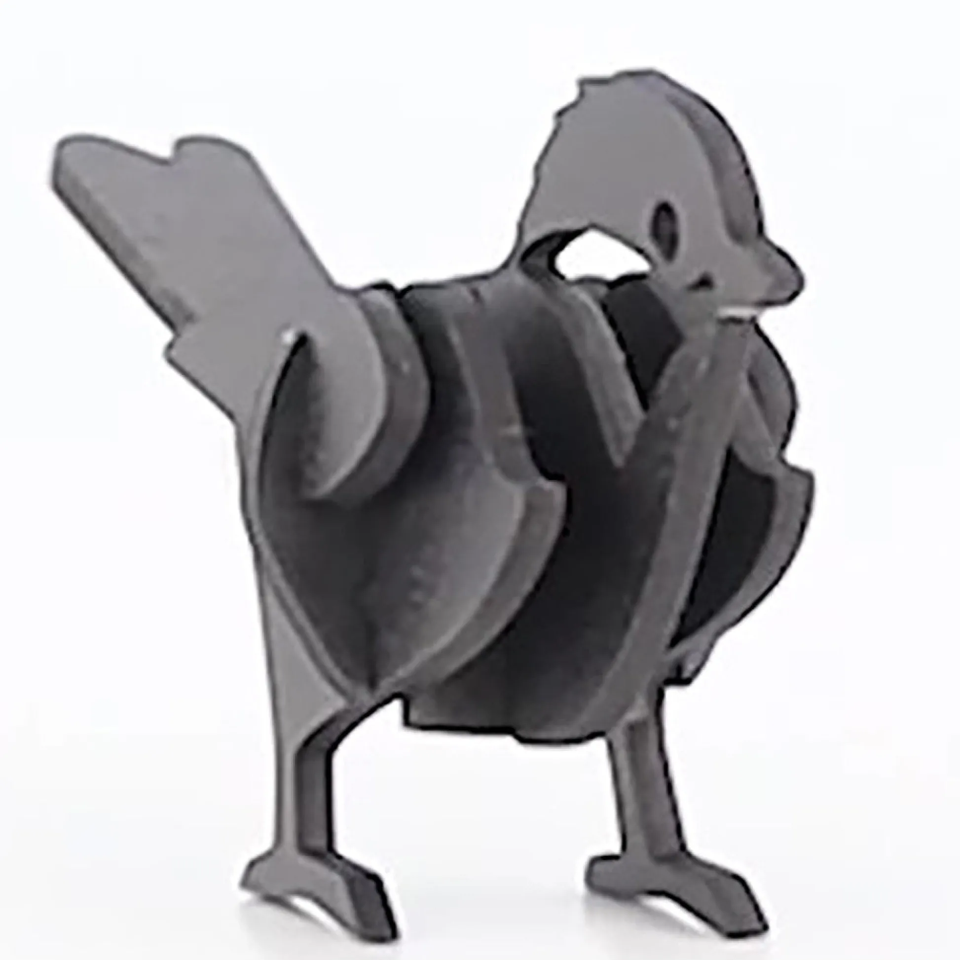 Flat River Group Little & Wood Chickadee 3D Wooden Puzzle Kit - Small Black Model* Puzzles