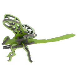 Flat River Group Little & Wood: Dragonfly Woodlet Kit - 3D Puzzle, Green* Puzzles