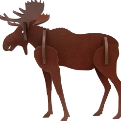 Flat River Group Little & Wood: Medium Moose 3D Wooden Puzzle Kit* Puzzles