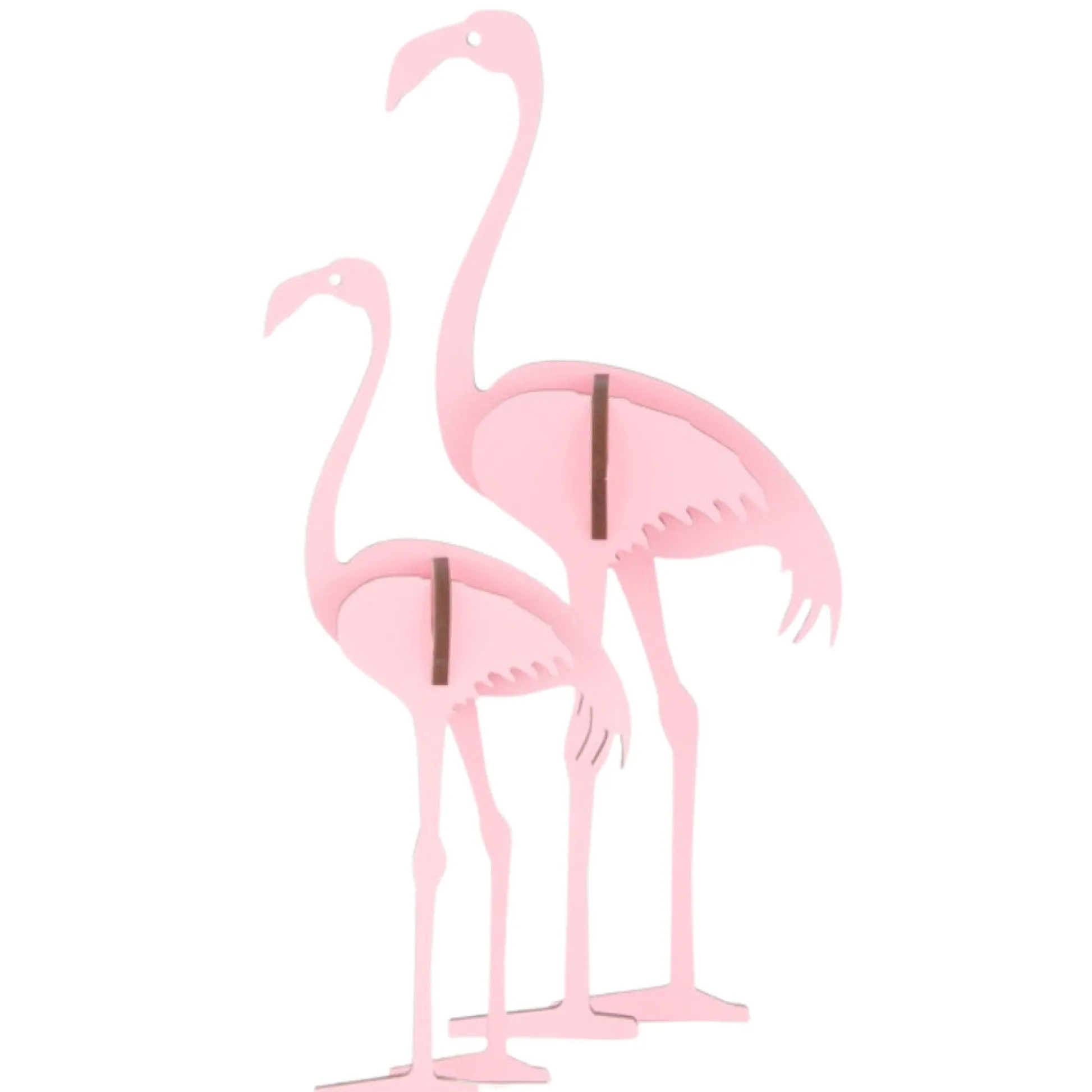 Flat River Group Little & Wood: Pink Flamingo 3D Wooden Puzzle Kit* Puzzles