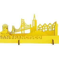 Flat River Group Little & Wood: San Francisco 3D Wooden Puzzle Kit - Medium* Puzzles