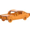 Flat River Group Little & Wood: Woodlet Medium - Muscle Car, Orange - 3D Wooden Puzzle Kit* Puzzles