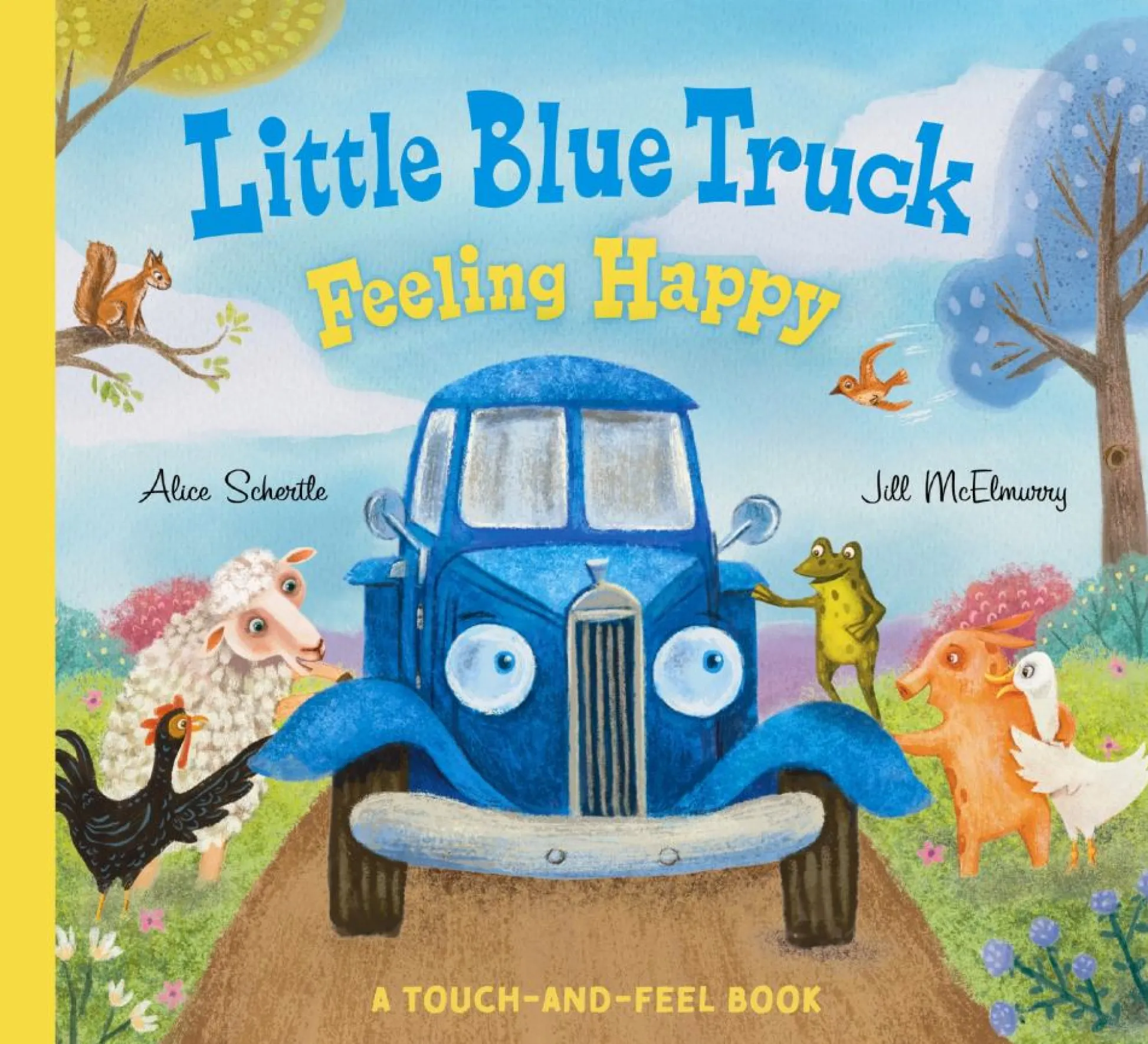 Readerlink Distribution Services Little Blue Truck Feeling Happy Touch-and-Feel Board Book*Kids Reading, Writing & Speech|Kids Books